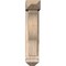 Ekena Millwork Funston Arts and Crafts Smooth Bracket w/ Offset Brace, Douglas Fir, 5 1/2"W x 14"D x 26"H BKT0604X14X26FST03SDF - alternate 4